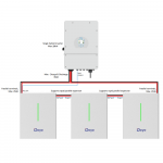 Pin Lithium Deye 51,2V 200Ah Lithium battery (LFP) RW-F10.2