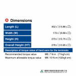 Ắc Quy Kín Khí (VRLA AGM) LONG 12V-215WPC-1.67VPC-15Min, WXL12205WN, F8-M6