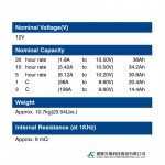 Ắc Quy Kín Khí (VRLA AGM) LONG 12V-36AH (20HR), U1-36NE, F8-M6