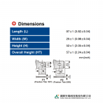 Ắc Quy Kín khí (VRLA AGM) LONG 6V-1.2Ah (20HR), WP1.2-6, F1