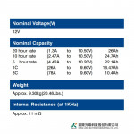 Ắc Quy Kín Khí (VRLA AGM) LONG 12V-26AH (20HR), WPL26-12, F3-M5