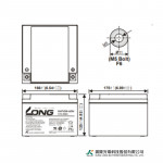 Ắc Quy Kín Khí (VRLA AGM) LONG 12V-26AH (20HR), WP26-12N, F6-M5