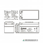 ẮC QUY KÍN KHÍ (VRLA AGM) LONG 12V-3Ah (20HR), WP3-12, F1