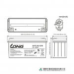 Ắc Quy Kín Khí (VRLA AGM) LONG 12V-150AH (10HR), WPL150-12N, F18-M8