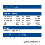 Ắc Quy Kín Khí (VRLA AGM) LONG 12V-18Ah (20HR), WPL18-12SHR, F3-M5