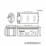 Ắc Quy Kín Khí (VRLA AGM) LONG 12V-200AH (10HR), WPL200-12N, F18-M8