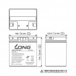 Ắc Quy Kín Khí (VRLA AGM) LONG 12V-28AH (20HR), WPL28-12T, F3-M5