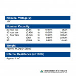 Ắc Quy Kín Khí (VRLA AGM) LONG 12V-36Ah (20HR), WPL36-12N, F8-M6