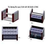 Tủ Đựng Ắc Quy C10 17Ah, Battery Cabinet