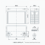 Ắc Quy Vision 6FM120E-X 12V 120Ah