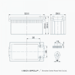 Ắc Quy Vision Xả Sâu 6FM200D-X