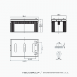 Ắc Quy Vision 6FM230S-X 12V 230Ah