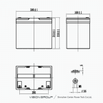 Ắc Quy Vision 6FM90E-X 12V 90Ah