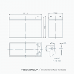 Ắc Quy Vision CP1270 12V 7Ah